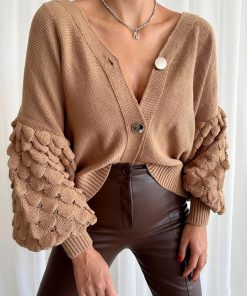 Toptan Triko Osmanbey Laleli Merter Wholesale Knitwear Kol Detay Triko Hırka