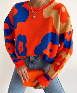 Wholesale Knitwear jumper Merter Osmanbey Laleli Toptan Triko Kazak Yonca Desenli Triko Kazak
